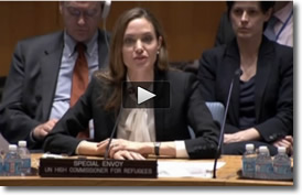 Angelina Jolie speaks to United Nations about wartime rape | June 25, 2013